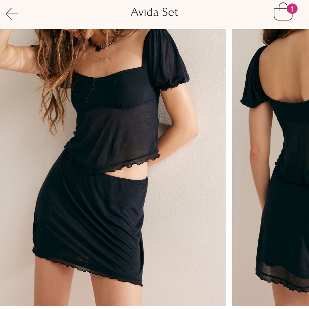 NWT Free People Avida Set